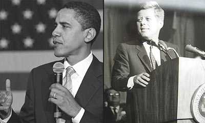 Barack Obama, John F. Kennedy